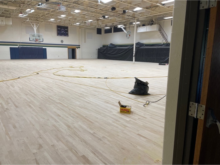 MS Gym Floor Refinish